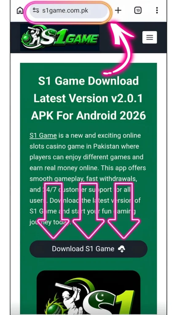 Download s1 Game for android