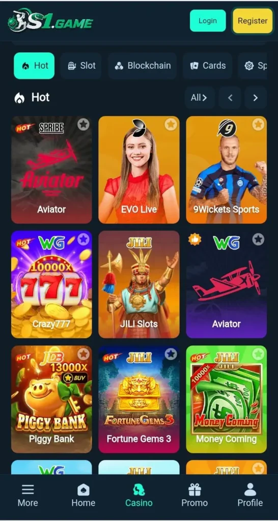 papular games in s1 